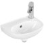 Villeroy & Boch O.novo Umywalka wisząca 36x27,5 cm z otworem na baterię z przelewem biały Weiss Alpin 43403601 - zdjęcie 1