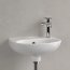 Villeroy & Boch O.novo Umywalka wisząca 36x27,5 cm z otworem na baterię z przelewem biały Weiss Alpin 43403601 - zdjęcie 6