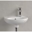 Villeroy & Boch O.novo Umywalka wisząca 36x27,5 cm z otworem na baterię z przelewem biały Weiss Alpin 43403R01 - zdjęcie 6