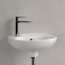 Villeroy & Boch O.novo Umywalka wisząca 36x27,5 cm z otworem na baterię z przelewem biały Weiss Alpin z powłoką CeramicPlus 43403LR1 - zdjęcie 5