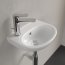 Villeroy & Boch O.novo Umywalka wisząca 36x27,5 cm z otworem na baterię z przelewem biały Weiss Alpin z powłoką CeramicPlus 43403LR1 - zdjęcie 7