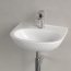 Villeroy & Boch O.novo Umywalka wisząca 45x36 cm z otworem na baterię bez przelewu biały Weiss Alpin 43404601 - zdjęcie 4