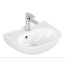 Villeroy & Boch O.novo Umywalka wisząca 45x36 cm z otworem na baterię z przelewem biały Weiss Alpin 43404501 - zdjęcie 1