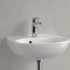 Villeroy & Boch O.novo Umywalka wisząca 45x36 cm z otworem na baterię z przelewem biały Weiss Alpin 43404501 - zdjęcie 6