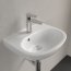 Villeroy & Boch O.novo Umywalka wisząca 45x36 cm z otworem na baterię z przelewem biały Weiss Alpin 43404501 - zdjęcie 7