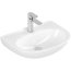 Villeroy & Boch O.novo Umywalka wisząca 50x38 cm z otworem na baterię bez przelewu biały Weiss Alpin 43405101 - zdjęcie 1
