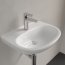 Villeroy & Boch O.novo Umywalka wisząca 50x38 cm z otworem na baterię bez przelewu biały Weiss Alpin 43405101 - zdjęcie 7
