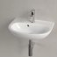 Villeroy & Boch O.novo Umywalka wisząca 50x38 cm z otworem na baterię z przelewem biały Weiss Alpin 43405001 - zdjęcie 4