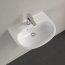 Villeroy & Boch O.novo Umywalka wisząca 50x38 cm z otworem na baterię z przelewem biały Weiss Alpin 43405001 - zdjęcie 6