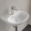 Villeroy & Boch O.novo Umywalka wisząca 50x38 cm z otworem na baterię z przelewem biały Weiss Alpin 43405001 - zdjęcie 7