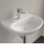 Villeroy & Boch O.novo Umywalka wisząca 55x44 cm z otworem na baterię bez przelewu biały Weiss Alpin 4A405601 - zdjęcie 7