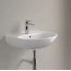 Villeroy & Boch O.novo Umywalka wisząca 55x44 cm z otworem na baterię z przelewem biały Weiss Alpin 4A405501 - zdjęcie 2