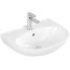 Villeroy & Boch O.novo Umywalka wisząca 55x44 cm z otworem na baterię z przelewem biały Weiss Alpin 4A405501 - zdjęcie 1