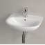 Villeroy & Boch O.novo Umywalka wisząca 55x44 cm z otworem na baterię z przelewem biały Weiss Alpin 4A405501 - zdjęcie 4