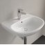 Villeroy & Boch O.novo Umywalka wisząca 55x44 cm z otworem na baterię z przelewem biały Weiss Alpin 4A405501 - zdjęcie 7