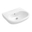 Villeroy & Boch O.Novo Umywalka wisząca 55x45 cm z przelewem z powłoką AntiBac, biała Weiss Alpin 516057T1 - zdjęcie 1