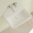Villeroy & Boch O.novo Umywalka wisząca 60x46 cm bez otworu na baterię bez przelewu z powłoką CeramicPlus weiss alpin 4A416FR1 - zdjęcie 5