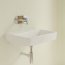 Villeroy & Boch O.novo Umywalka wisząca 60x46 cm bez otworu na baterię bez przelewu z powłoką CeramicPlus weiss alpin 4A416FR1 - zdjęcie 2