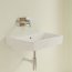 Villeroy & Boch O.novo Umywalka wisząca 60x46 cm bez otworu na baterię z przelewem weiss alpin 4A416J01 - zdjęcie 2