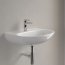 Villeroy & Boch O.novo Umywalka wisząca 60x46 cm z otworem na baterię bez przelewu biały Weiss Alpin 4A406101 - zdjęcie 2