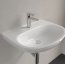 Villeroy & Boch O.novo Umywalka wisząca 60x46 cm z otworem na baterię bez przelewu biały Weiss Alpin 4A406101 - zdjęcie 7