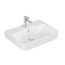 Villeroy & Boch O.novo Umywalka wisząca 60x46 cm z otworem na baterię z przelewem weiss alpin 4A416001 - zdjęcie 2