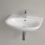 Villeroy & Boch O.novo Umywalka wisząca 65x48 cm z otworem na baterię z przelewem biały Weiss Alpin 4A406501 - zdjęcie 5