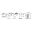 Villeroy & Boch O.Novo Vita Umywalka VITA 56x55 cm z przelewem z powłoką CeramicPlus biała Weiss Alpin 411955R1 - zdjęcie 3