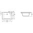 Villeroy & Boch O.Novo Wanna pralnicza 86x35,5x60,5 cm, biała Weiss Alpin 69221001 - zdjęcie 2