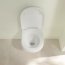 Villeroy & Boch O.novo Combi-Pack Zestaw Toaleta WC 49x36 cm + deska wolnoopadająca z powłoką CeramicPlus weiss alpin 5688HRR1 - zdjęcie 2