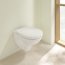 Villeroy & Boch O.Novo Combi-Pack Zestaw Toaleta WC 49x36 cm + deska wolnoopadająca z powłoką CeramicPlus weiss alpin 5688H1R1 - zdjęcie 4