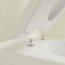 Villeroy & Boch O.novo Zestaw Toaleta WC 56x36 cm bez kołnierza + deska wolnoopadająca biały połysk Weiss Alpin z powłoką 660HRR1 - zdjęcie 10