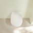 Villeroy & Boch O.novo Zestaw Toaleta WC 56x36 cm bez kołnierza + deska wolnoopadająca biały połysk Weiss Alpin z powłoką 660HRR1 - zdjęcie 8