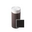 Villeroy & Boch Octagon Umywalka wolnostojąca 40 cm bez przelewu biały/jet black leather 417000PU - zdjęcie 1