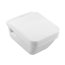 Villeroy & Boch Architectura Zestaw Combi-Pack Toaleta WC podwieszana 53x37 cm DirectFlush bez rantu z deską sedesową wolnoopadającą biały 5685HR01 - zdjęcie 1