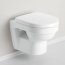 Villeroy & Boch Architectura Toaleta WC Compact podwieszana 35,5x48 cm lejowa, biała Weiss Alpin 56821001 - zdjęcie 2