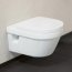Villeroy & Boch Architectura Toaleta WC podwieszana 37x53 cm, lejowa z przelewem, z powłoką CeramicPlus, biała Weiss Alpin 568410R1 - zdjęcie 6