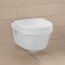 Villeroy & Boch Architectura Zestaw Combi-Pack Toaleta WC podwieszana DirectFlush z deską sedesową wolnoopadającą, biały Weiss Alpin 5684HR01 - zdjęcie 8