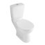 Villeroy & Boch O.Novo Toaleta WC stojąca kompaktowa 35,5x71 cm lejowa z powłoką AntiBac, biała Weiss Alpin 6C5901T1 - zdjęcie 1