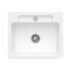 Villeroy & Boch Siluet 60 S Zlewozmywak ceramiczny jednokomorowy 60x51 cm Biały Alpin z powłoką z CeramicPlus 334601R1 - zdjęcie 1