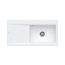 Villeroy & Boch Subway Style 60 Zlewozmywak ceramiczny jednokomorowy 100x51 cm prawy Biały Alpin z powłoką z CeramicPlus 336101R1 - zdjęcie 1
