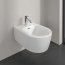 Villeroy & Boch Skyla Bidet wiszący biały mat Stone White z powłoką CeramicPlus 448200RW - zdjęcie 2