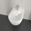 Villeroy & Boch Skyla Bidet wiszący biały mat Stone White z powłoką CeramicPlus 448200RW - zdjęcie 5