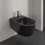 Villeroy & Boch Skyla Bidet podwieszany czarny mat Pure Black z powłoką CeramicPlus 448200R7 - zdjęcie 2