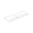 Villeroy & Boch Skyla Umywalka meblowa 120x46 cm bez otworu na baterie z przelewem biały mat Stone White z powłoką CeramicPlus 5A51C6RW - zdjęcie 1