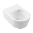 Villeroy & Boch Skyla Zestaw Toaleta WC TwistFlush bez kołnierza + deska wolnoopadająca biały Weiss Alpin z powłoką CeramicPlus 5656CLR1  - zdjęcie 2