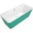 Villeroy & Boch Squaro Edge 12 Wanna wolnostojąca 180x80 cm kolor zewnętrzny do wyboru/kolor wewnętrzny biały połysk UBQ180SQE7PDBCV-01 - zdjęcie 1