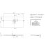 Villeroy & Boch Squaro Infinity Brodzik prostokątny 130x70 cm z Quarylu biały Stone White UDQ1370SQI2RV-RW - zdjęcie 3
