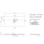 Villeroy & Boch Squaro Infinity Brodzik prostokątny 140x70x4 cm z Quarylu biały Stone White UDQ1470SQI2BV-RW - zdjęcie 3