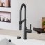 Villeroy & Boch Steel Expert 2.0 Bateria kuchenna elastyczna wysoka czarny szczotkowany 92800005 - zdjęcie 6